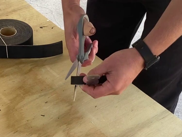 trimming bracket foam